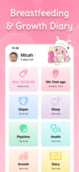 Game screenshot Newborn Tracker Baby App Adamo mod apk