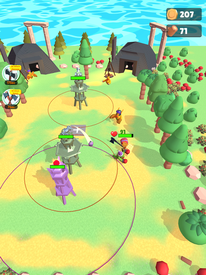 Lumber Warrior Defense War