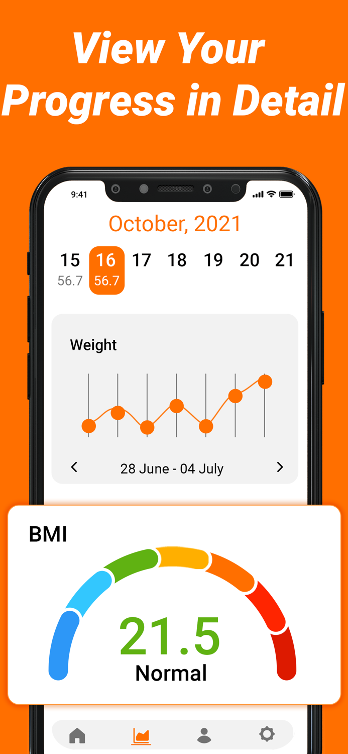 Weight Tracker-BMI Calculator