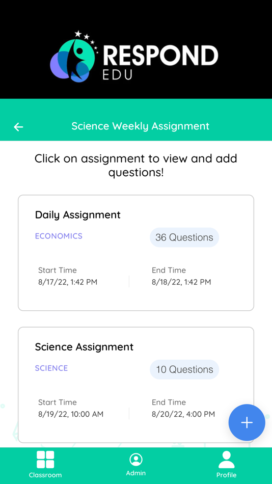 #6. Respond EDU (iOS) โดย: Respond EDU Inc!