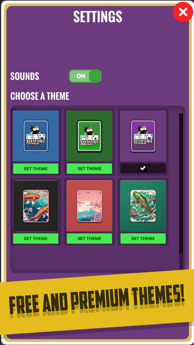 Solitaire Ninja Screenshot