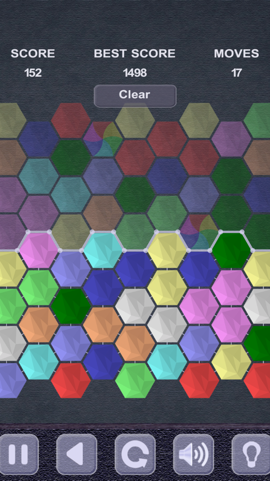 #8. Bubbles Hexagon Puzzle (iOS) Podle: Ruslan Goncharenko