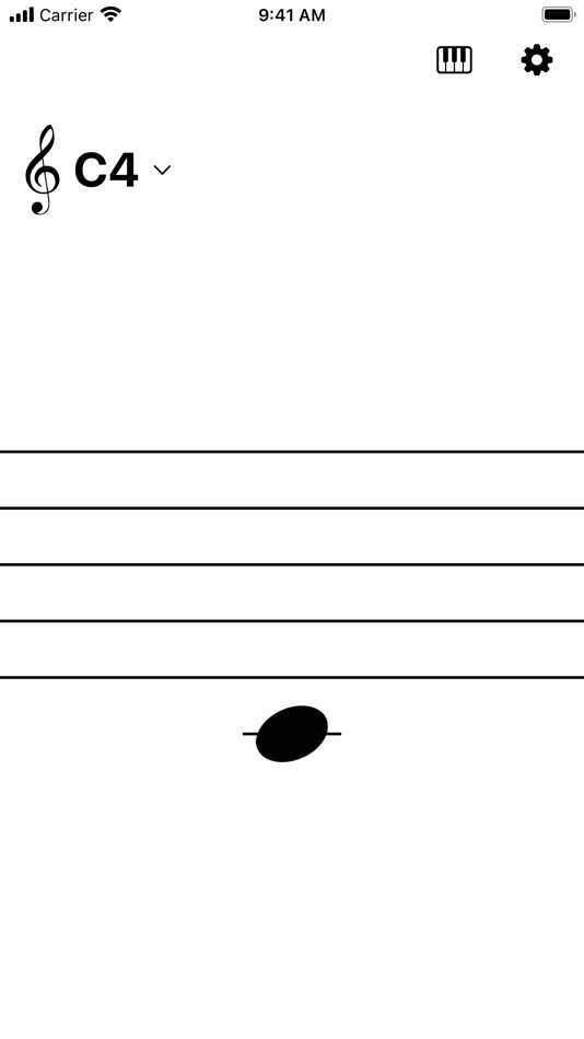 #1. Octave: Sight Reading Tool (iOS) 由: Adam Bell