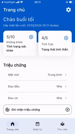 Hỗ trợ Bệnh nhân Ung thư screenshot 1