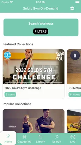 Game screenshot Gold’s Gym DC Metro On-Demand mod apk