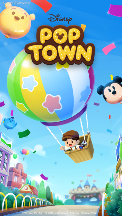 Disney Pop Town! Match 3 Games Screenshot