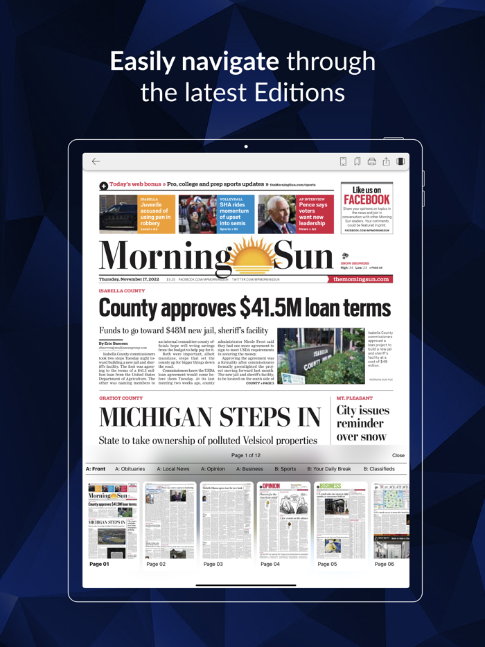 Morning Sun eEdition