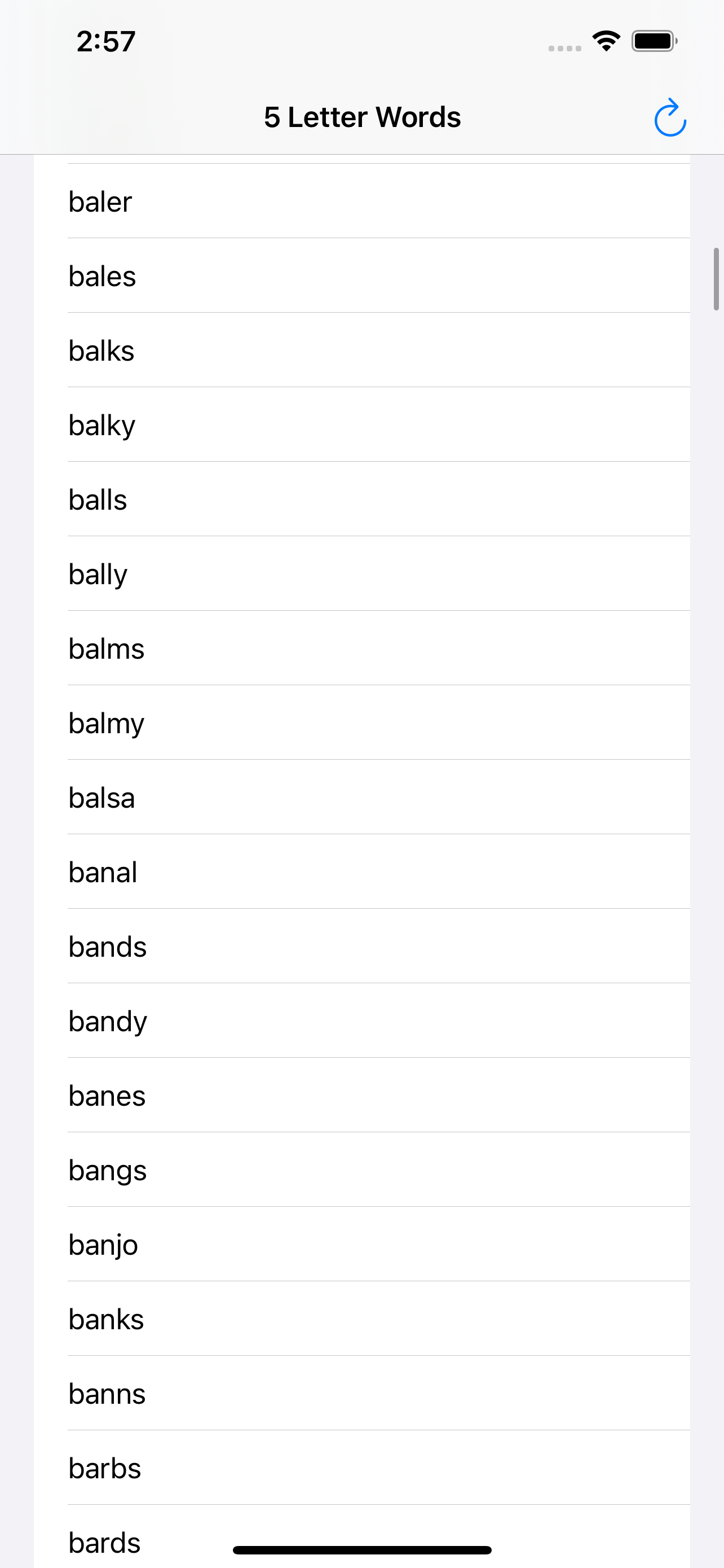 Martin - 5 Letter Words Finder screenshot 3