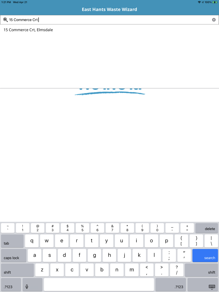 East Hants Waste Wizard