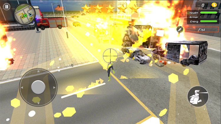 Flying Spider Hero: Crime City