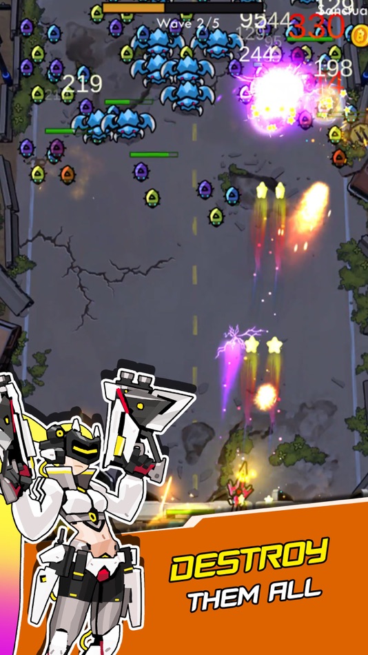 #5. Cyber War:Idle Defense heroes (iOS) 由: beemob