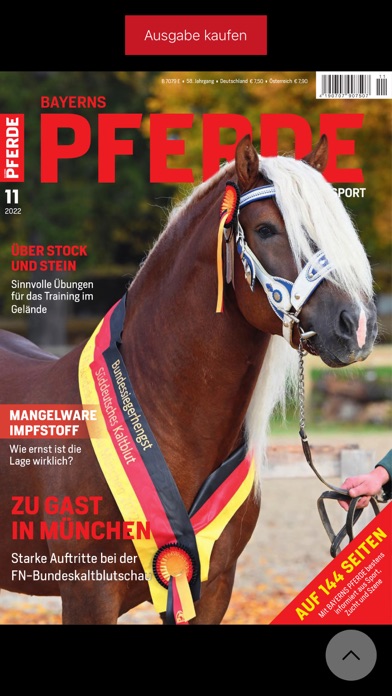 BAYERNS PFERDE E-Paper Screenshot