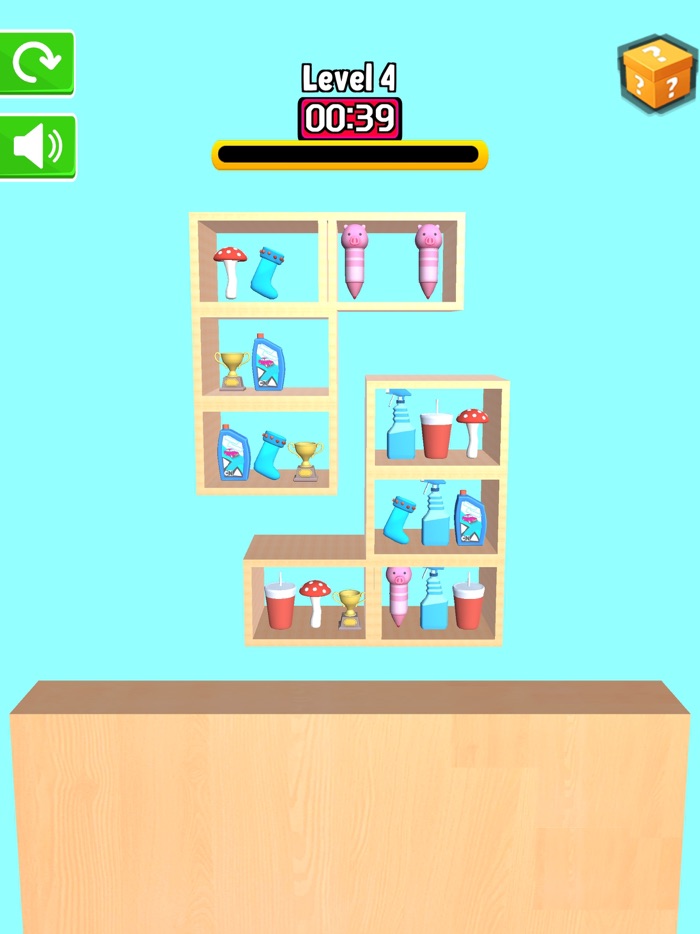 Wall Shelf Sort 3D