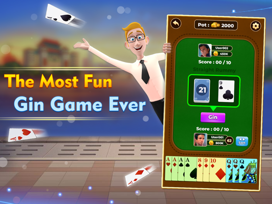 Screenshot #4 pour Gin Rummy Play