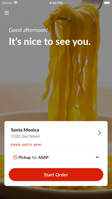 UOVO Pasta Screenshot