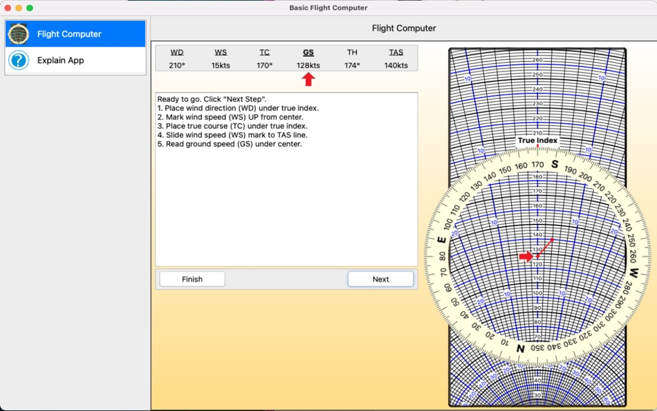 #3. BasicFlightComputer (macOS) 由: MICRI Consult