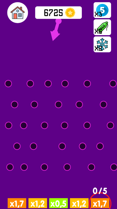 Plinko Game Ball Screenshot