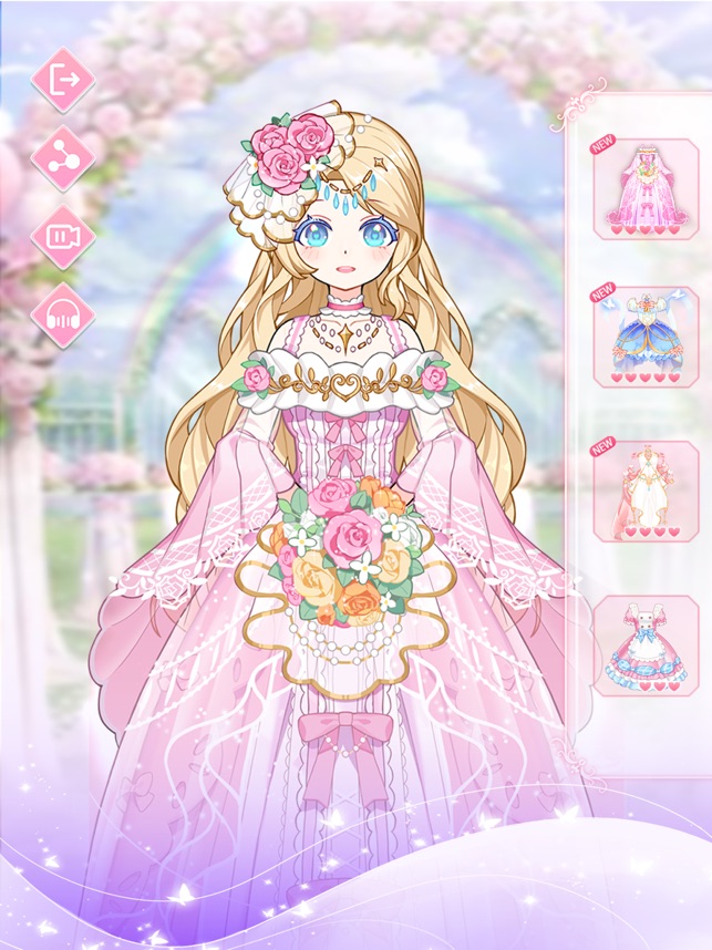 Anime Princess Dress Up 🕹️ Play Now on GamePix