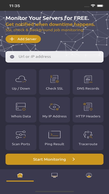 Server monitor, SSL-DNS-Whois?