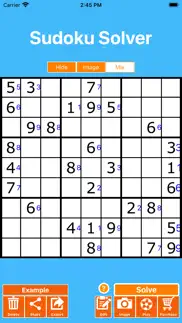 sudoku solver - hint or all iphone screenshot 4