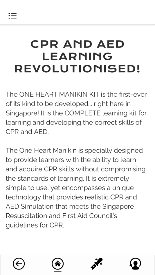 #4. One Heart Planet CPR AED App (iOS) Podle: Rasheed Doad Abdul