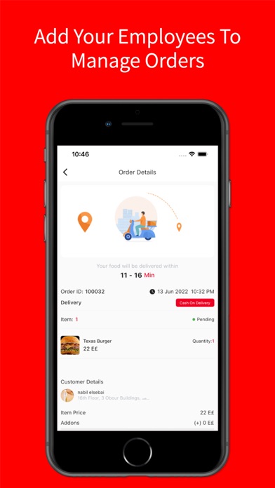 Foodzi Restaurant App Screenshot