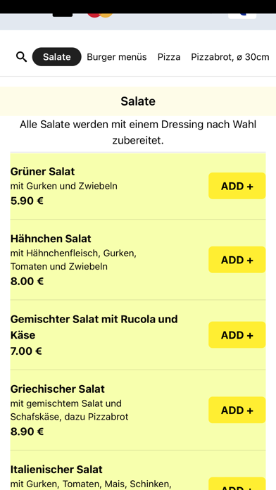 Pizzeria Engel Frankfurt Screenshot