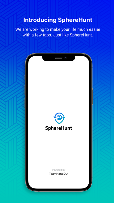 SphereHunt iPhone screenshot 1 - Social Networking app