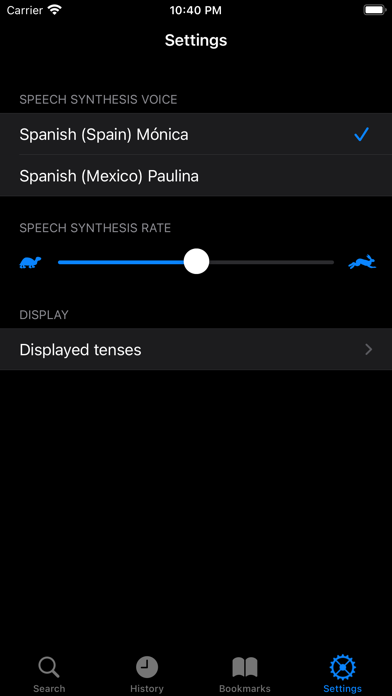 Los Verbos - Spanish Verbs Screenshot
