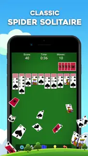 spider solitaire: card game+ iphone screenshot 1