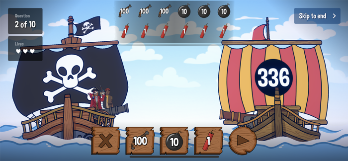 Pirate Plunder Place Value