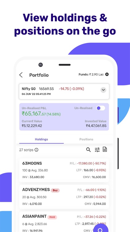 Finity: Stocks, Direct MF, ETF screenshot-6