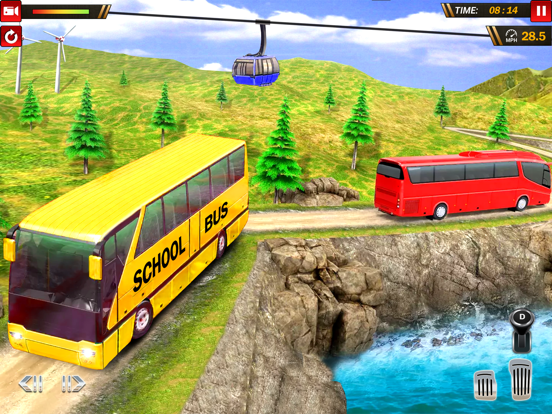 School Bus Uphill Drivingのおすすめ画像2