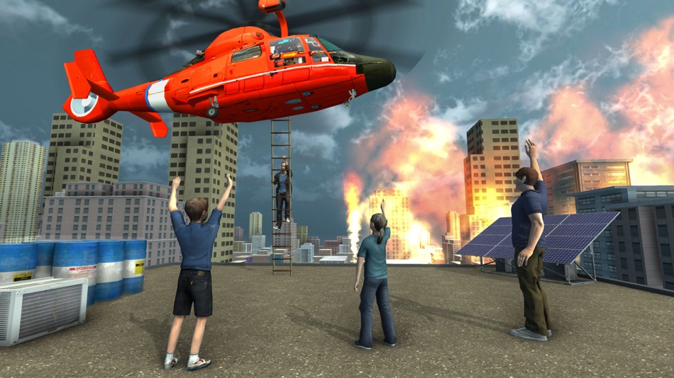 City Helicopter Rescue Mission - 1.0 - (iOS)