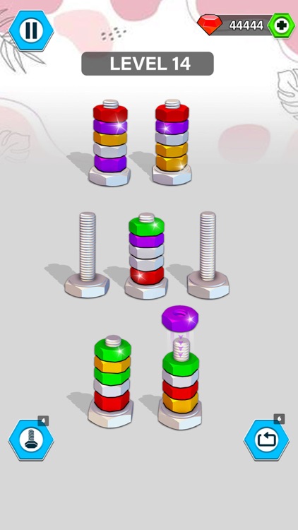 Nuts Bolts 3D Screw Sort Games
