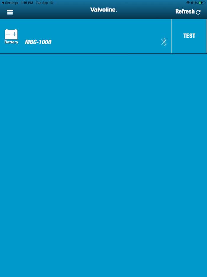 Valvoline Battery Tester