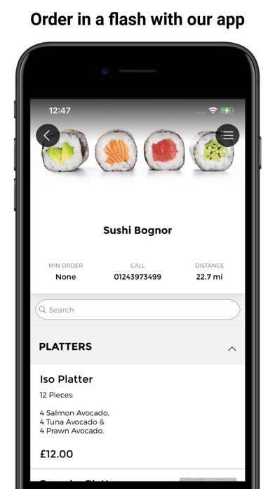 Sushi Bognor Screenshot
