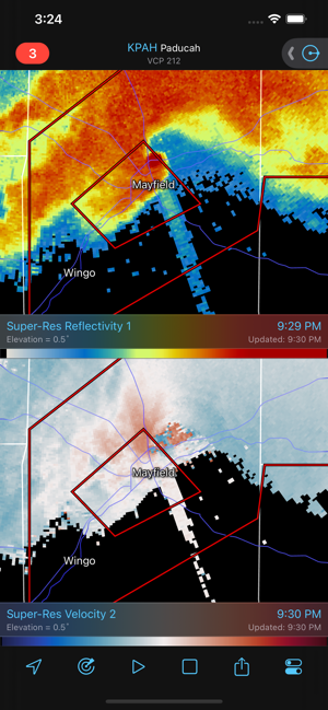 ‎RadarScope Screenshot