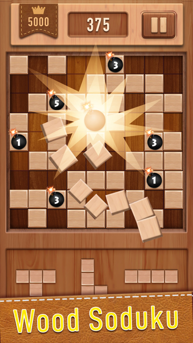 Wonder Wood Sudoku Block 3D Screenshot