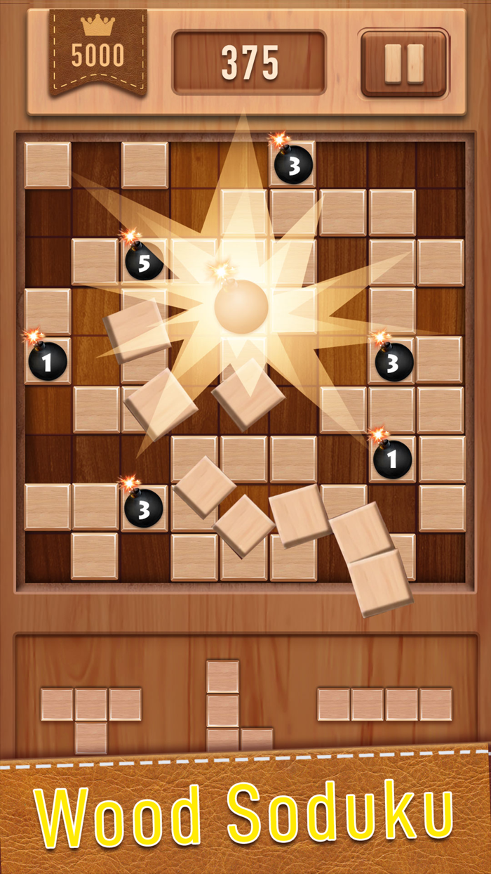 Wonder Wood Sudoku Block 3D