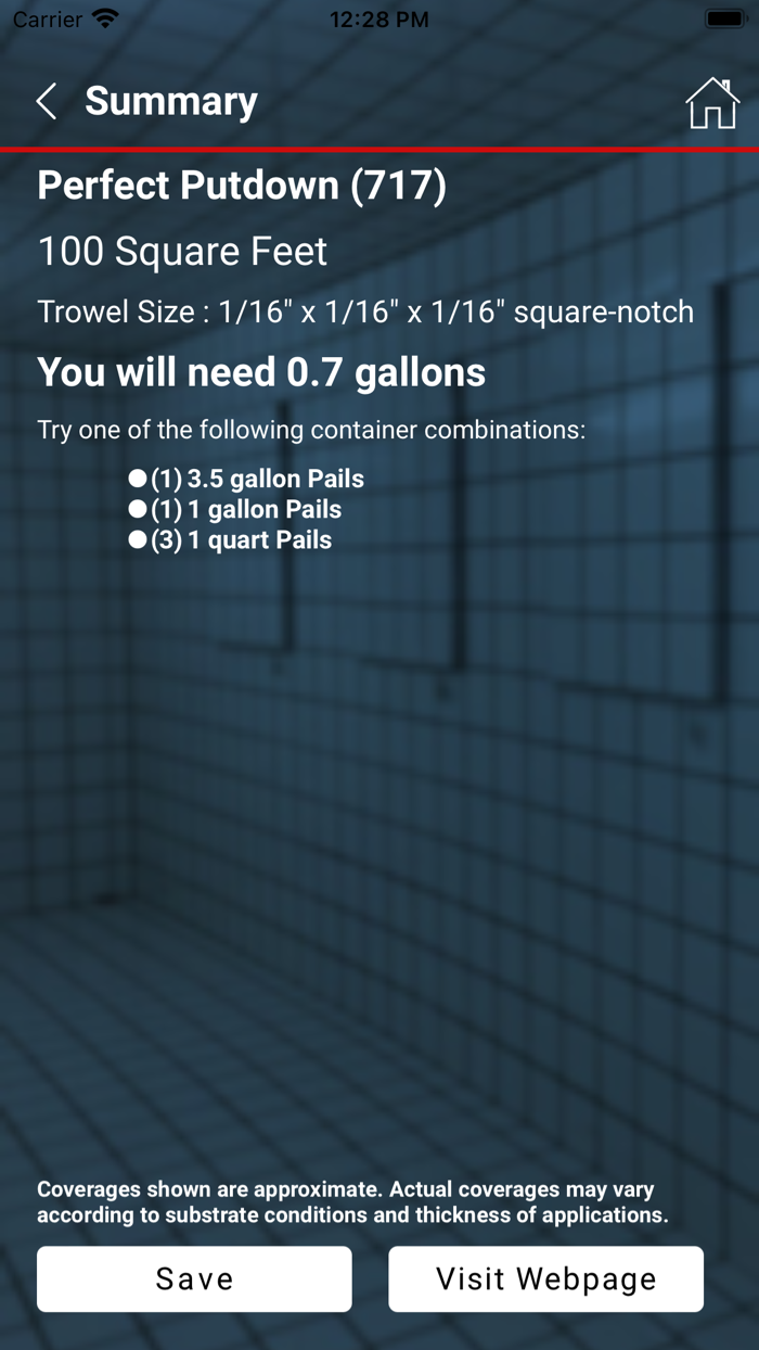 TEC™ Coverage Calculator