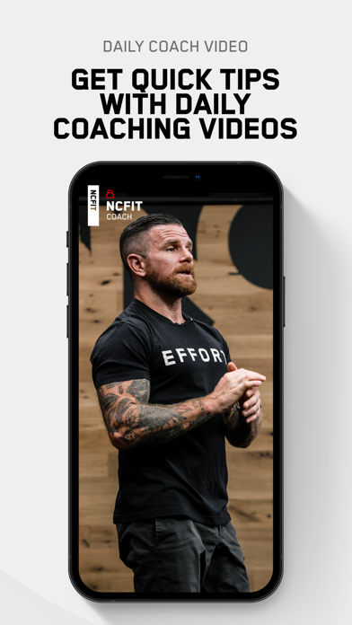 NCFIT Coach Screenshot