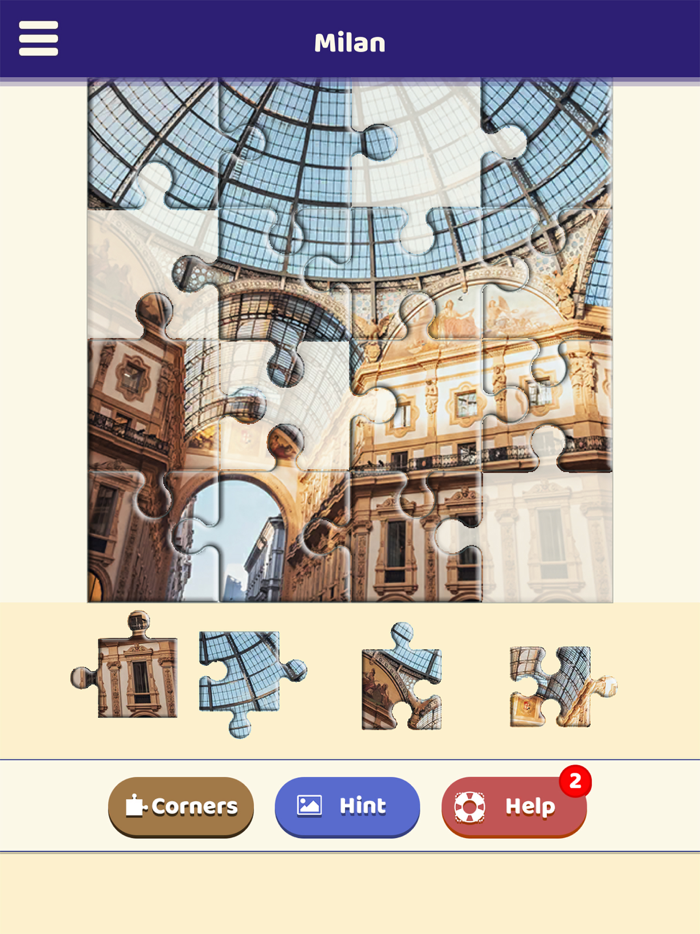 Milan Sightseeing Puzzle