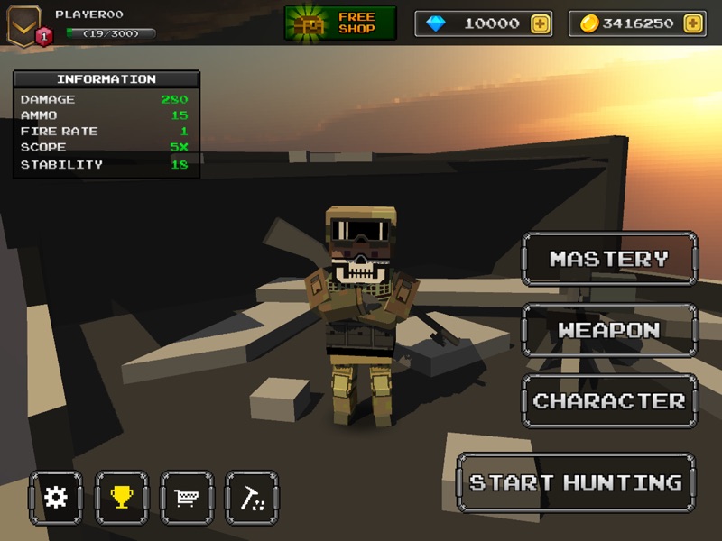 Pixel Z Sniper 3D screenshot 7
