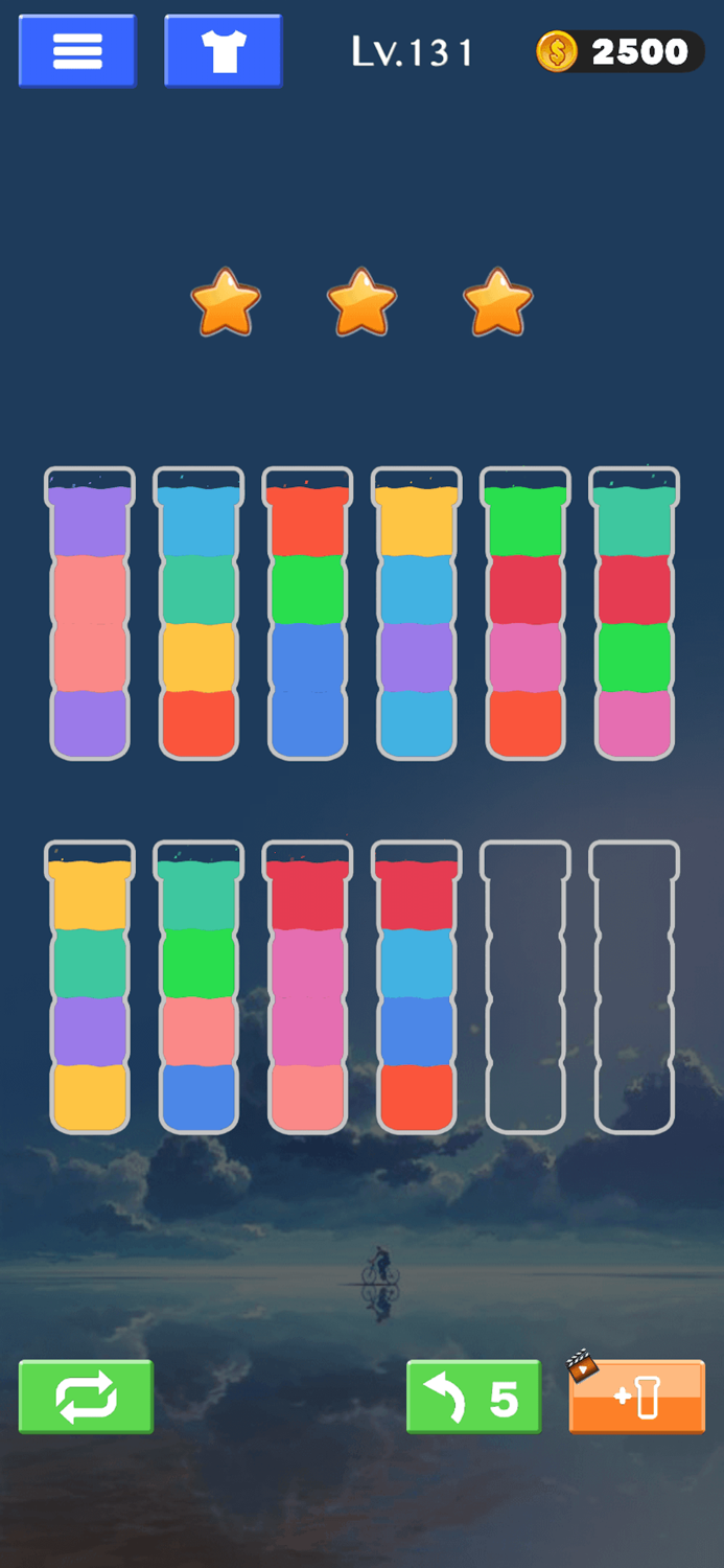 Water Sorting - Sorting Color