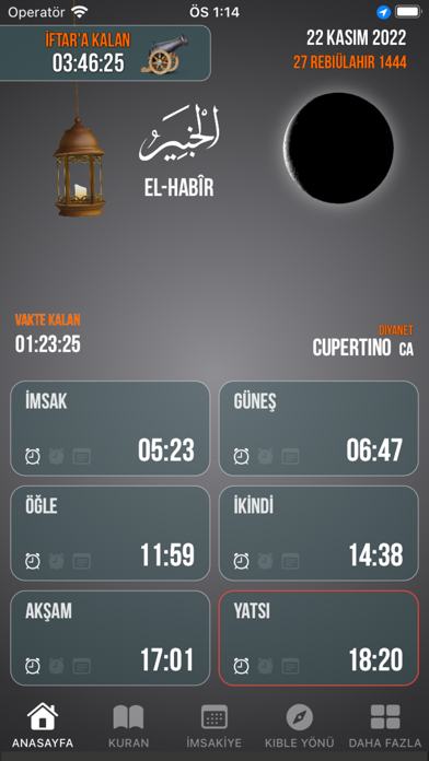 Prayer Times - Qibla Finder Screenshot