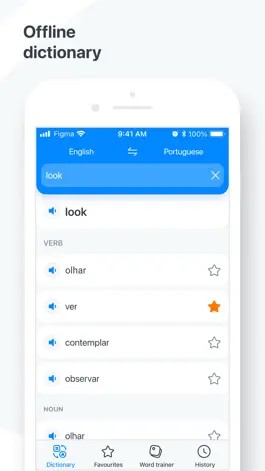 Game screenshot Portuguese−English dictionary mod apk