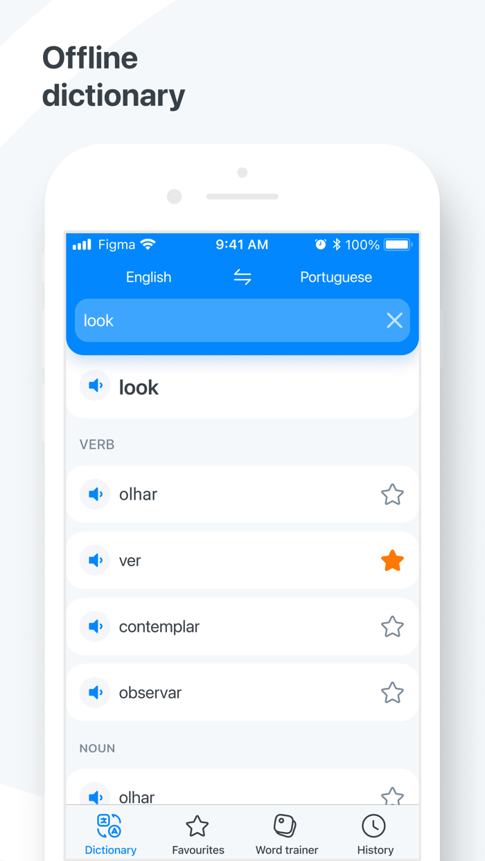 Portuguese−English dictionary