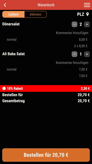 Ali Baba Kebap Bliesen Screenshot