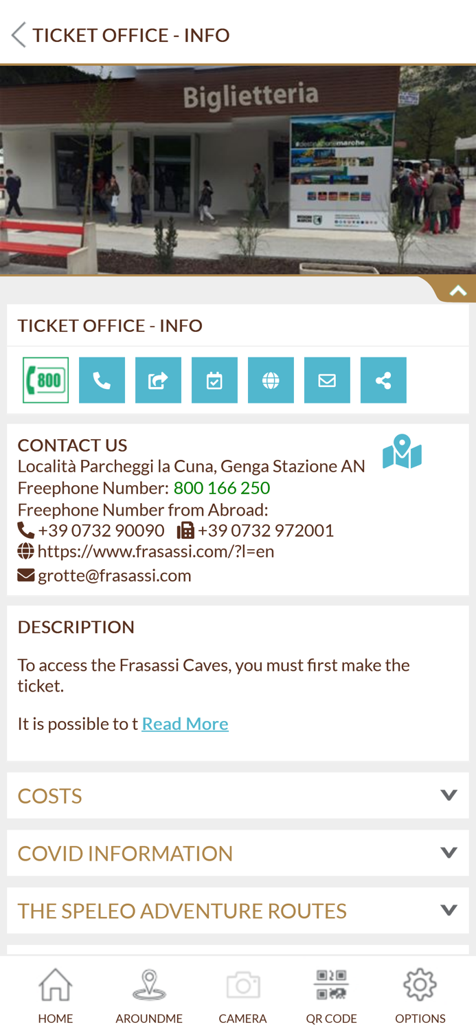 Frasassi Experiences